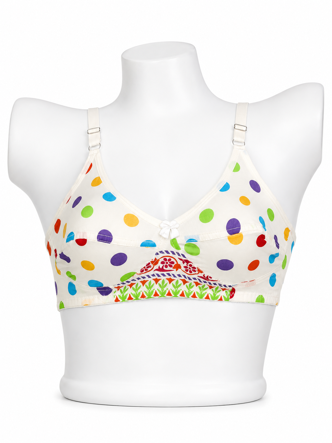 Polka Lawn Bra